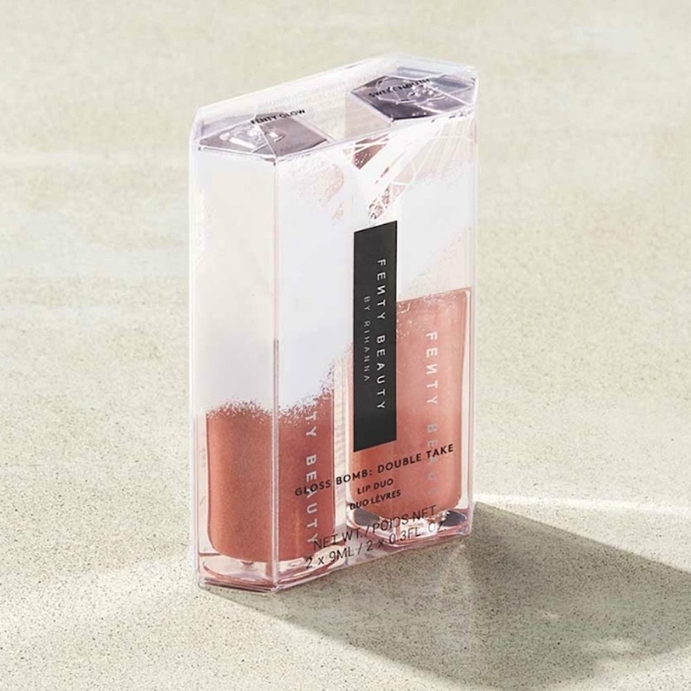 FENTY by Rihanna Fenty Beauty Gloss Bomb Duo Sweetmouth and Fenty Glow FULL SIZE